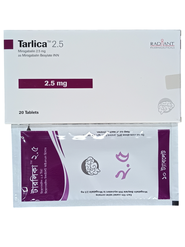 TAB : TARLICA 2.5MG
