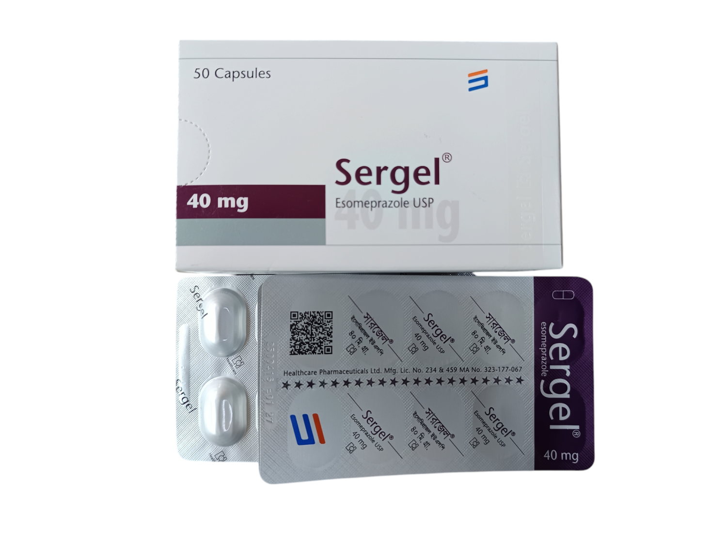 CAP: SERGEL 40MG