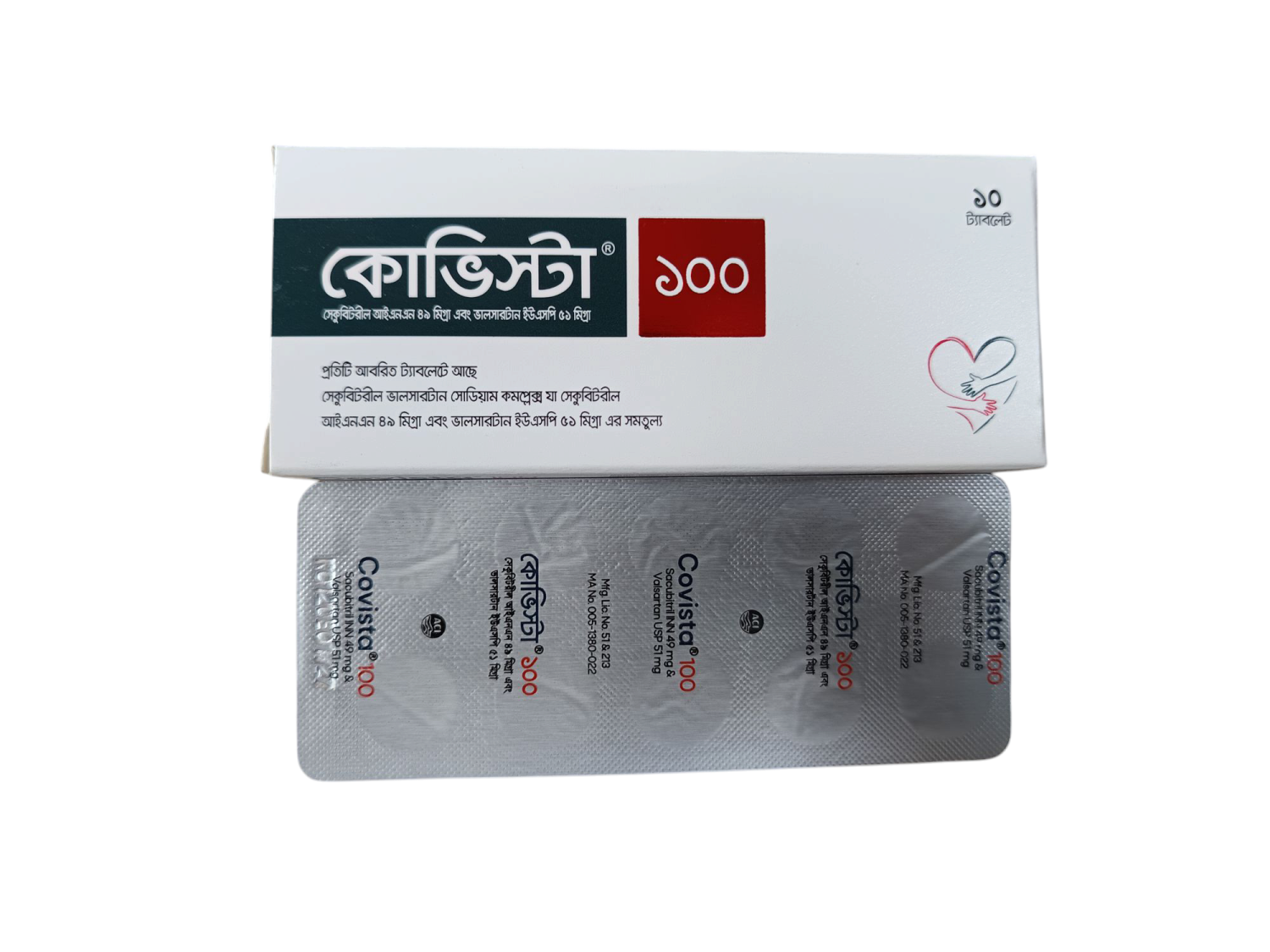 TAB: COVISTA 100MG