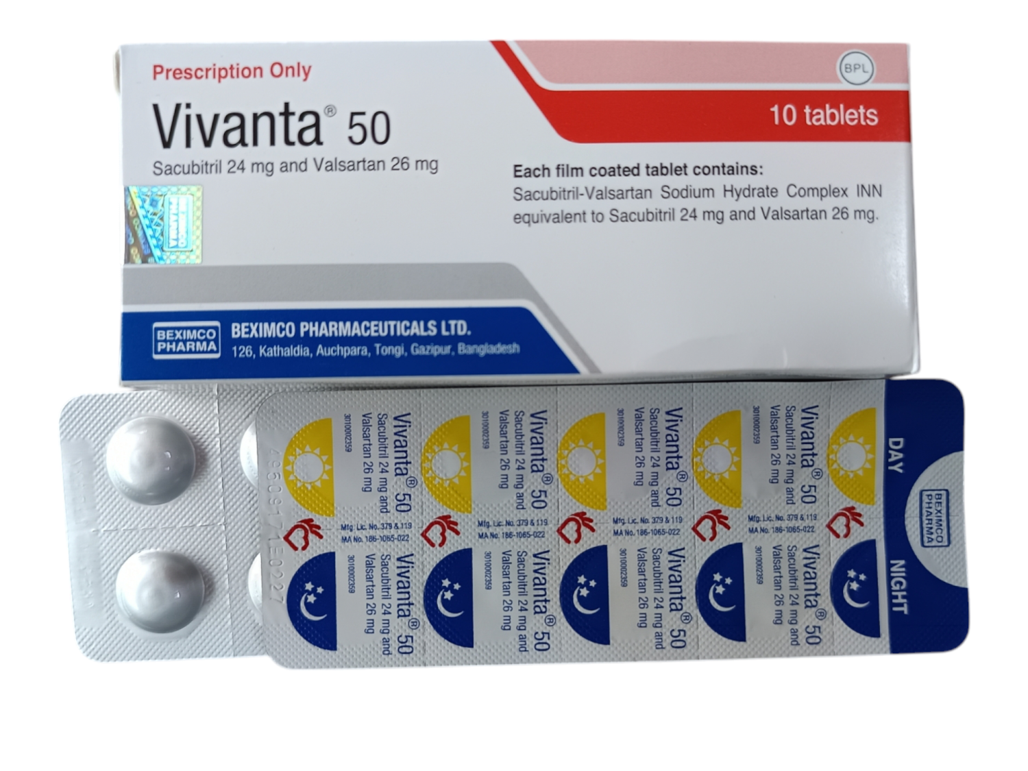 TAB: VIVANTA 50MG