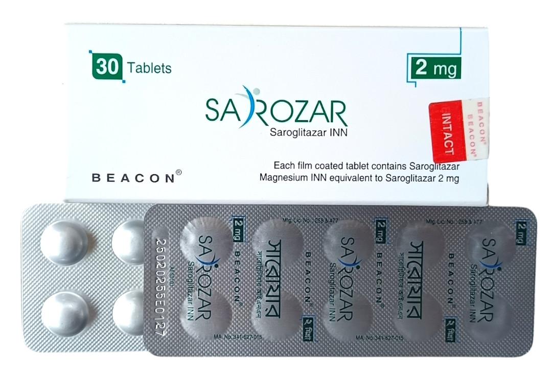 TAB : SAROZAR 2MG