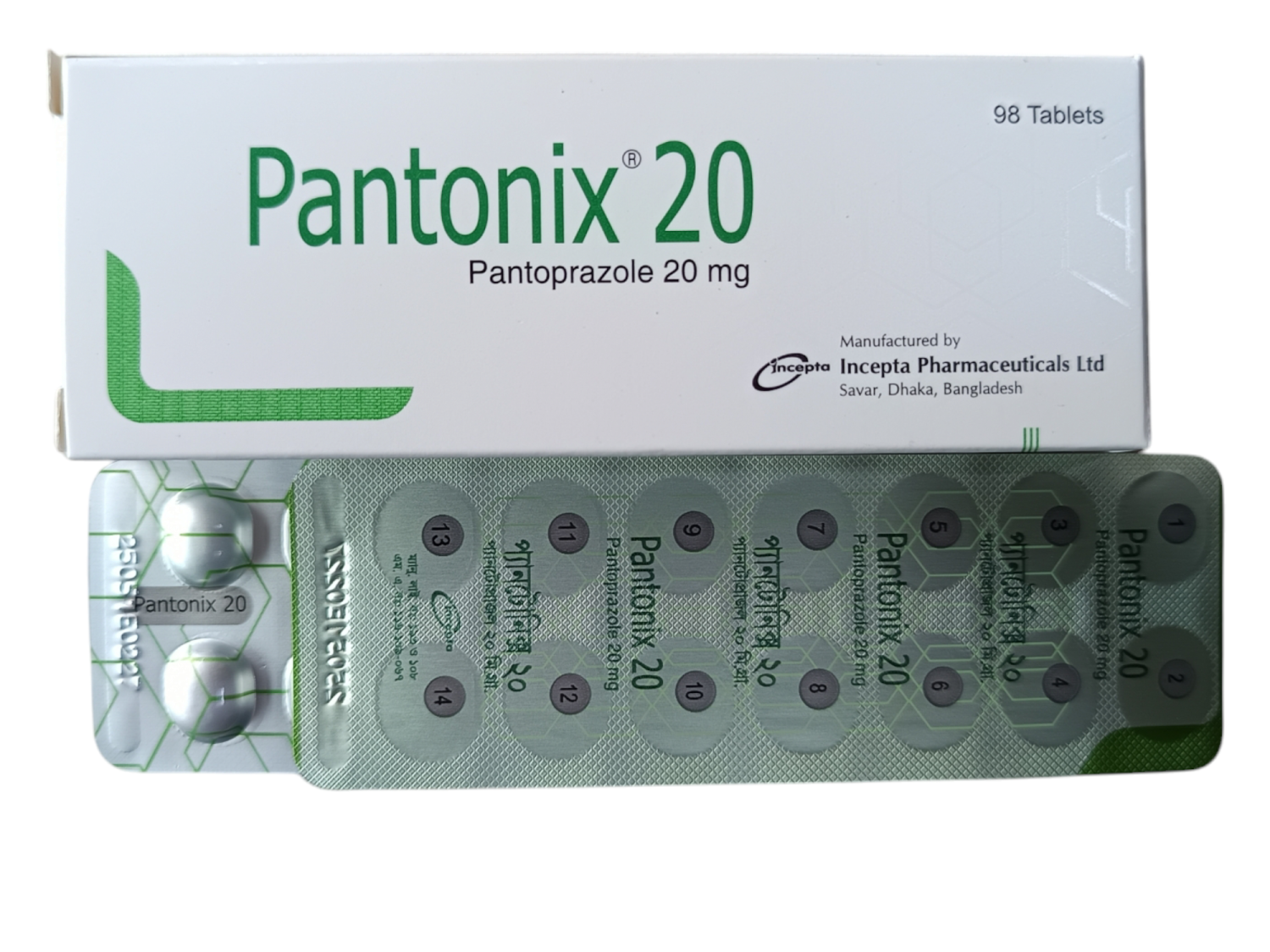 TAB: PANTONIX 20MG