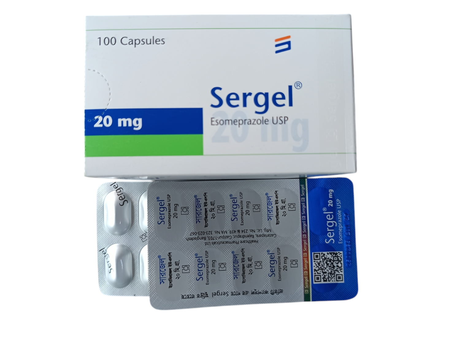 CAP: SERGEL 20MG