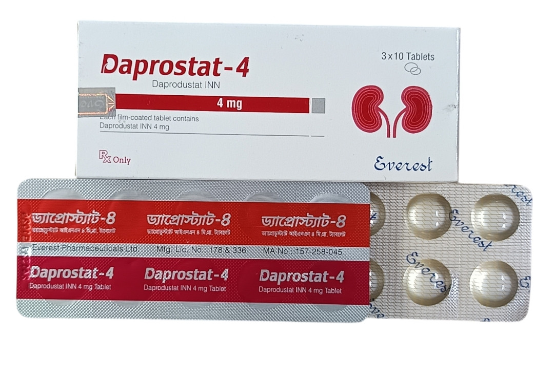 TAB : DAPROSTAT 4MG