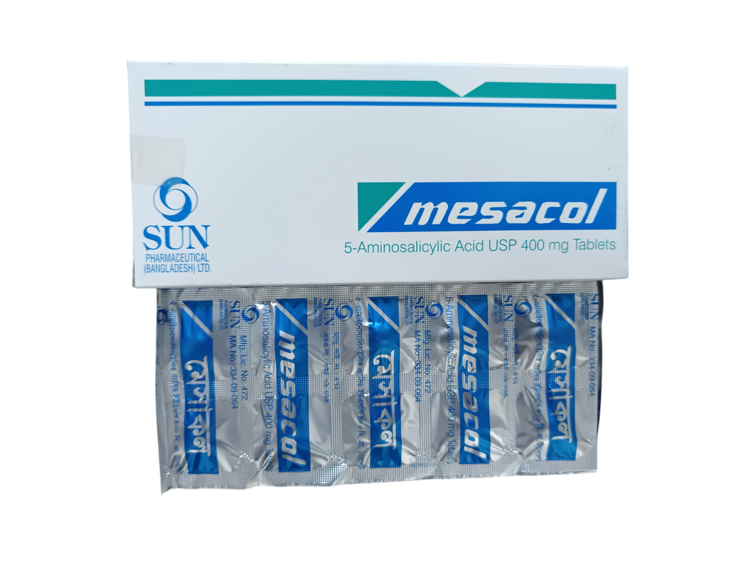 TAB: MESACOL 400MG