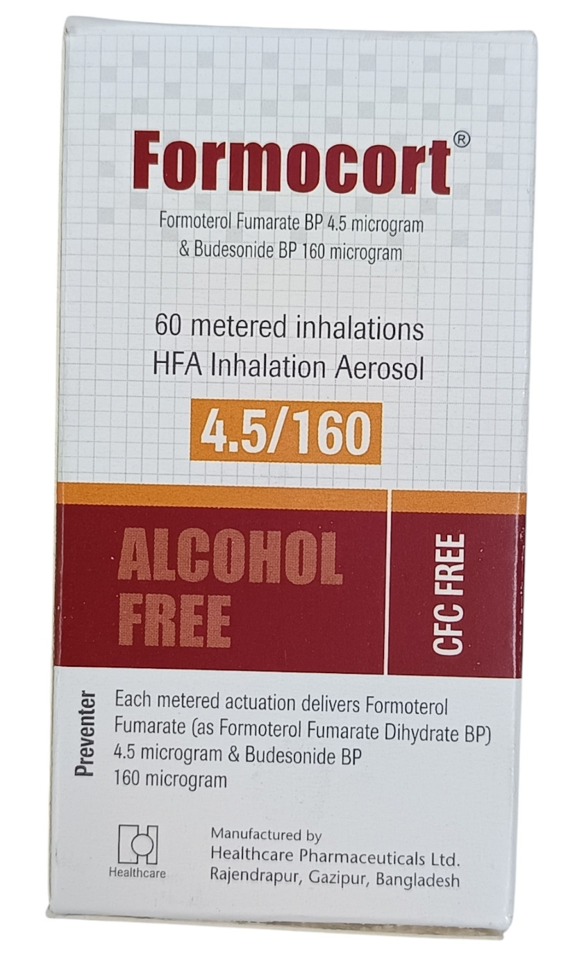 INHALER : FORMOCORT 4.5/160 ( 60 PUFFS)