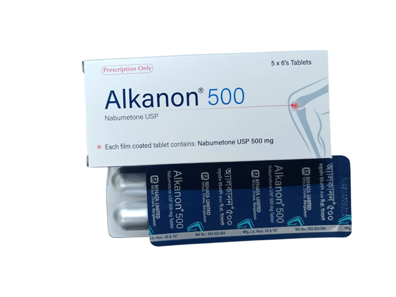 TAB: ALKANON 500MG