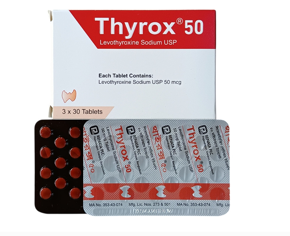 TAB : THYROX 50MCG