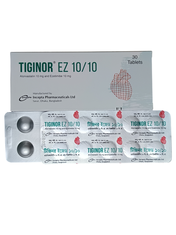TAB : TIGINOR EZ 10/10MG
