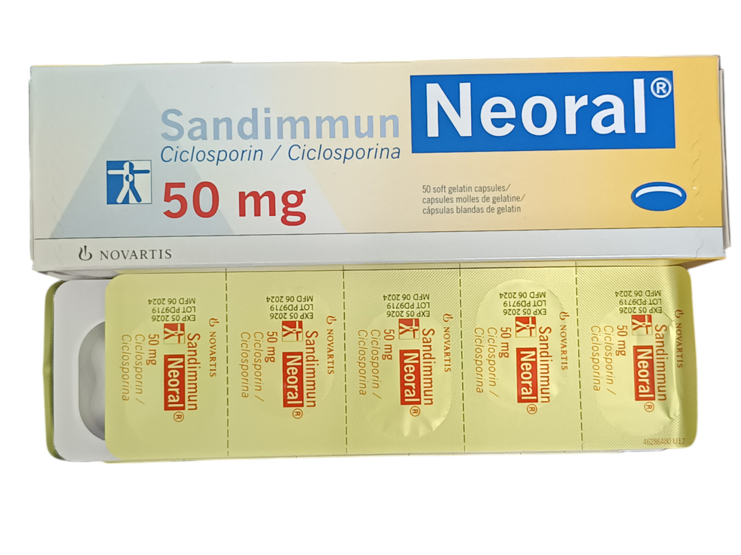 CAP: NEORAL 50MG