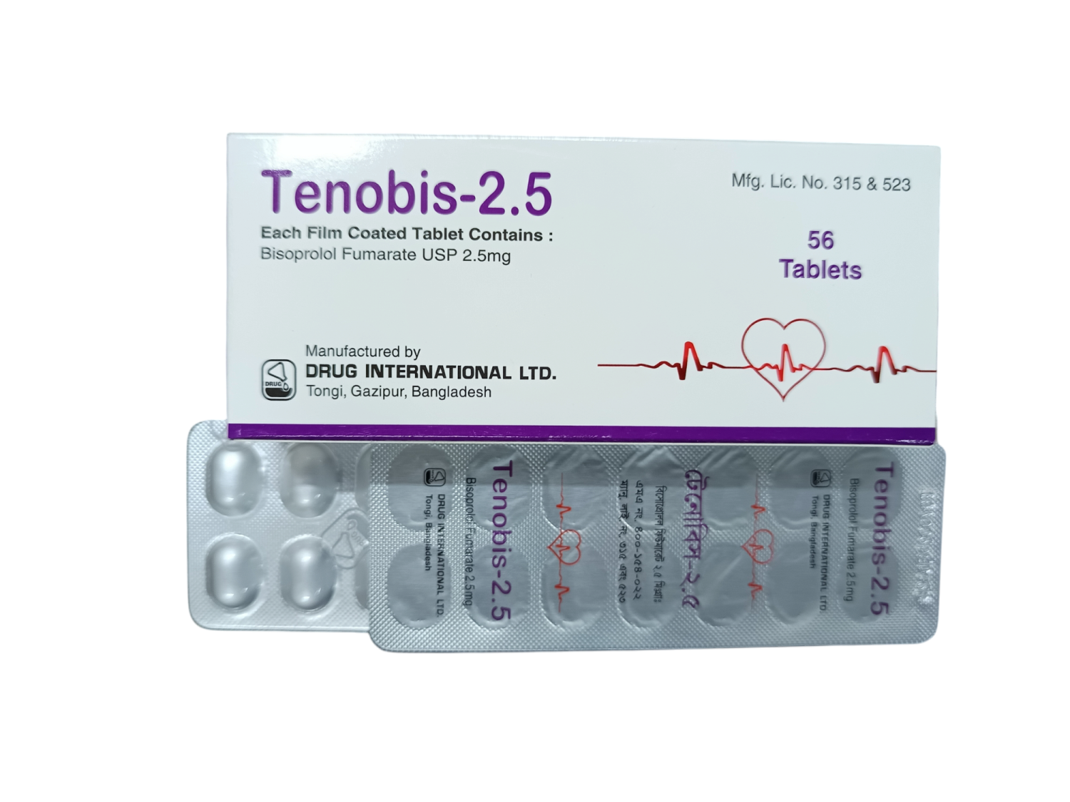 TAB: TENOBIS 2.5MG