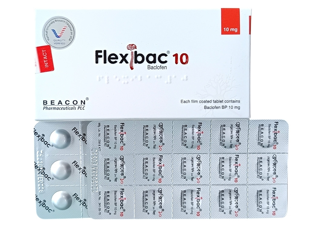 TAB : FLEXIBAC 10MG