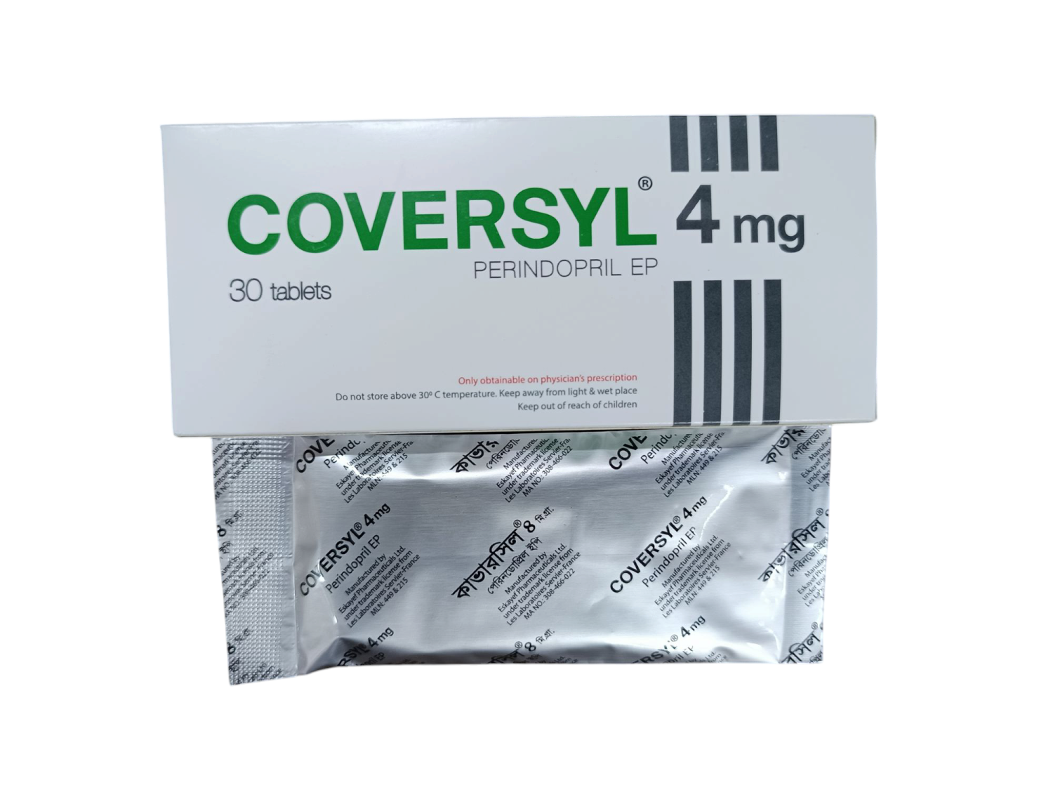 TAB: COVERSYL 4MG