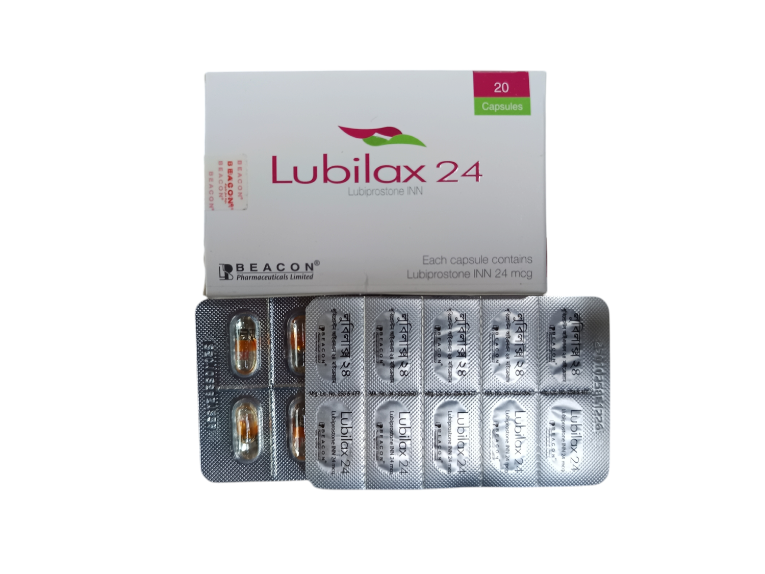 CAP: LUBILAX 24MG