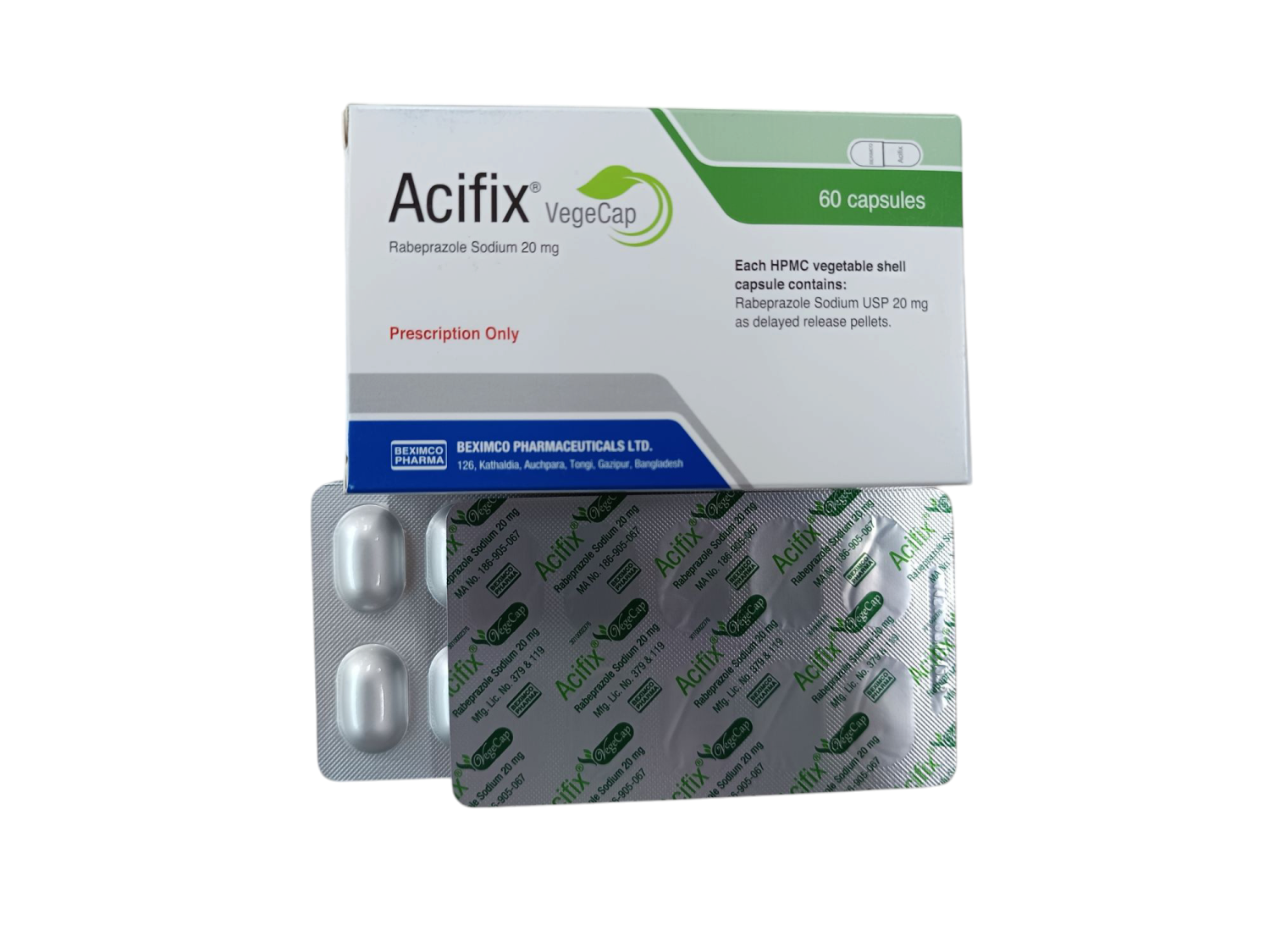 CAP: ACIFIX 20MG