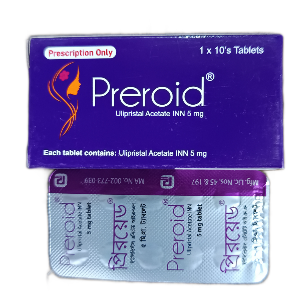TAB: PREROID  5MG
