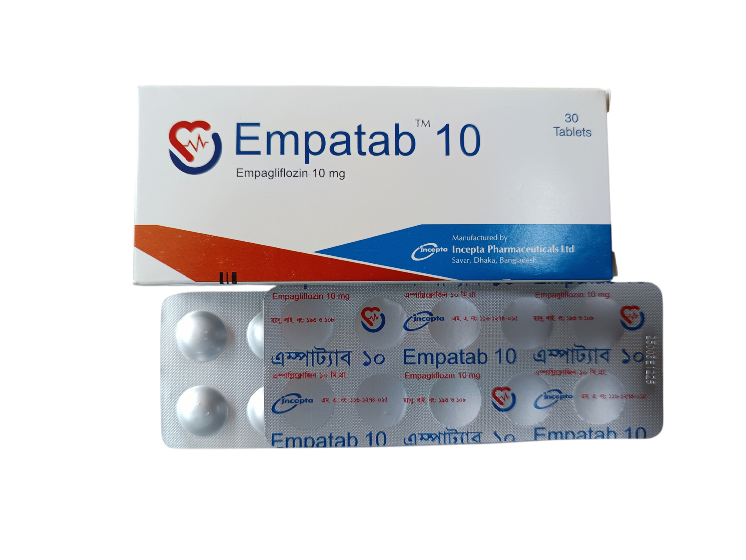TAB: EMPATAB 10MG
