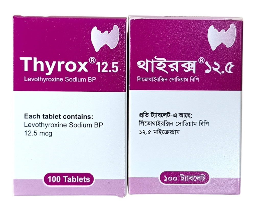 TAB : THYROX 12.5MCG
