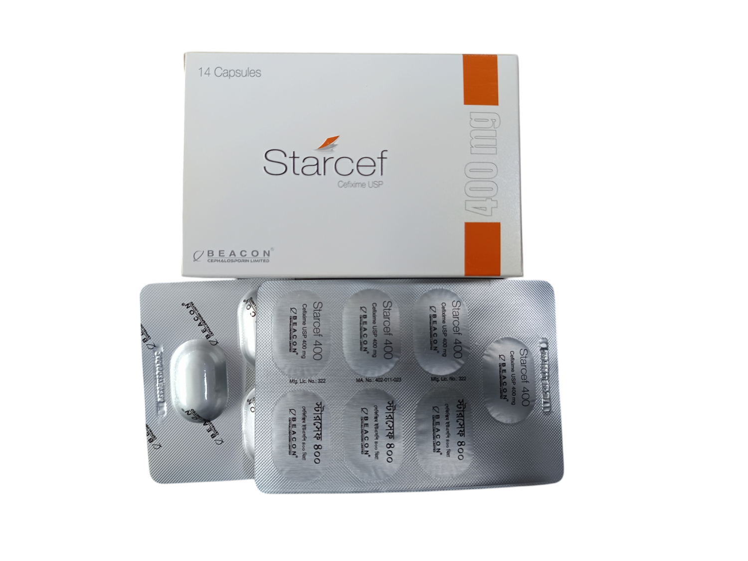 CAP: STARCEF 400MG