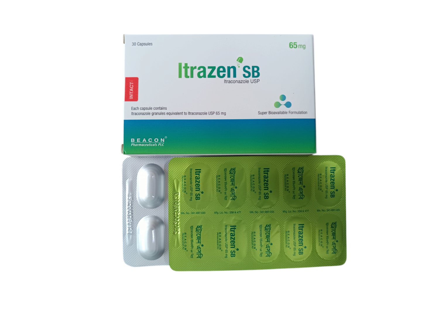 CAP: ITRAZEN SB 65MG