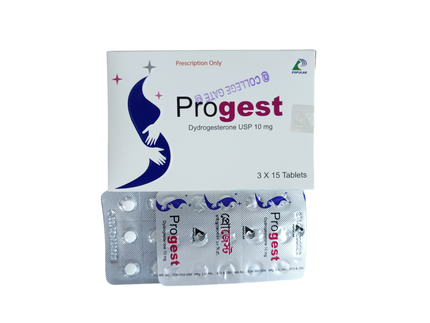 TAB: PROGEST 10MG