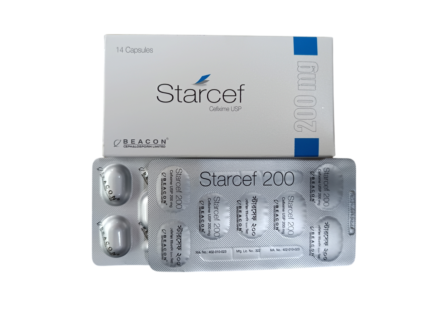 CAP: STARCEF 200MG