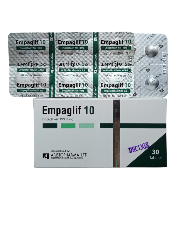 TAB : EMPAGLIF 10MG