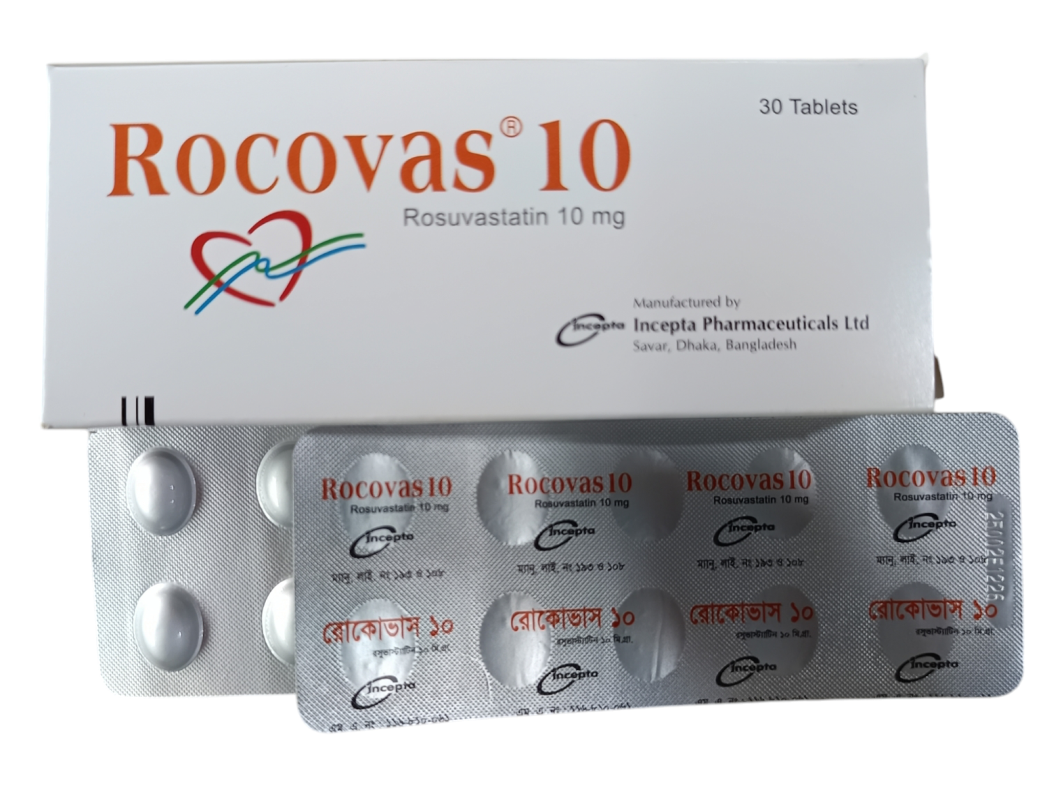 TAB: ROCOVAS 10MG