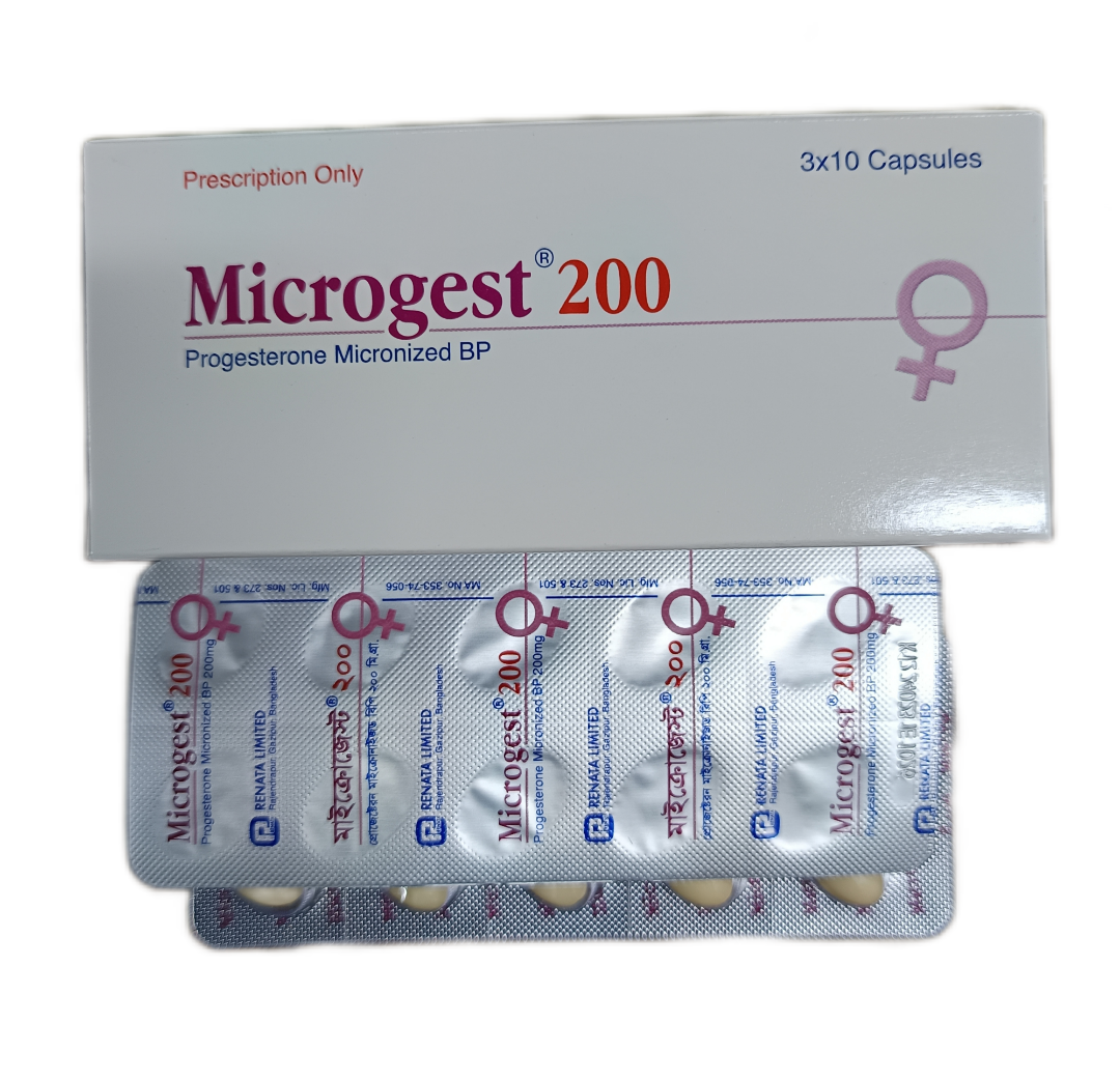 CAP: MICROGEST 200MG