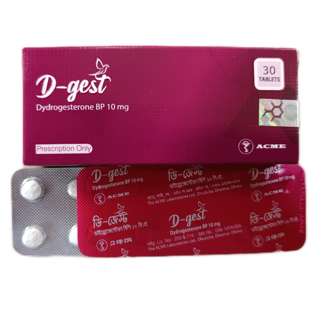 TAB: D-GEST 10MG