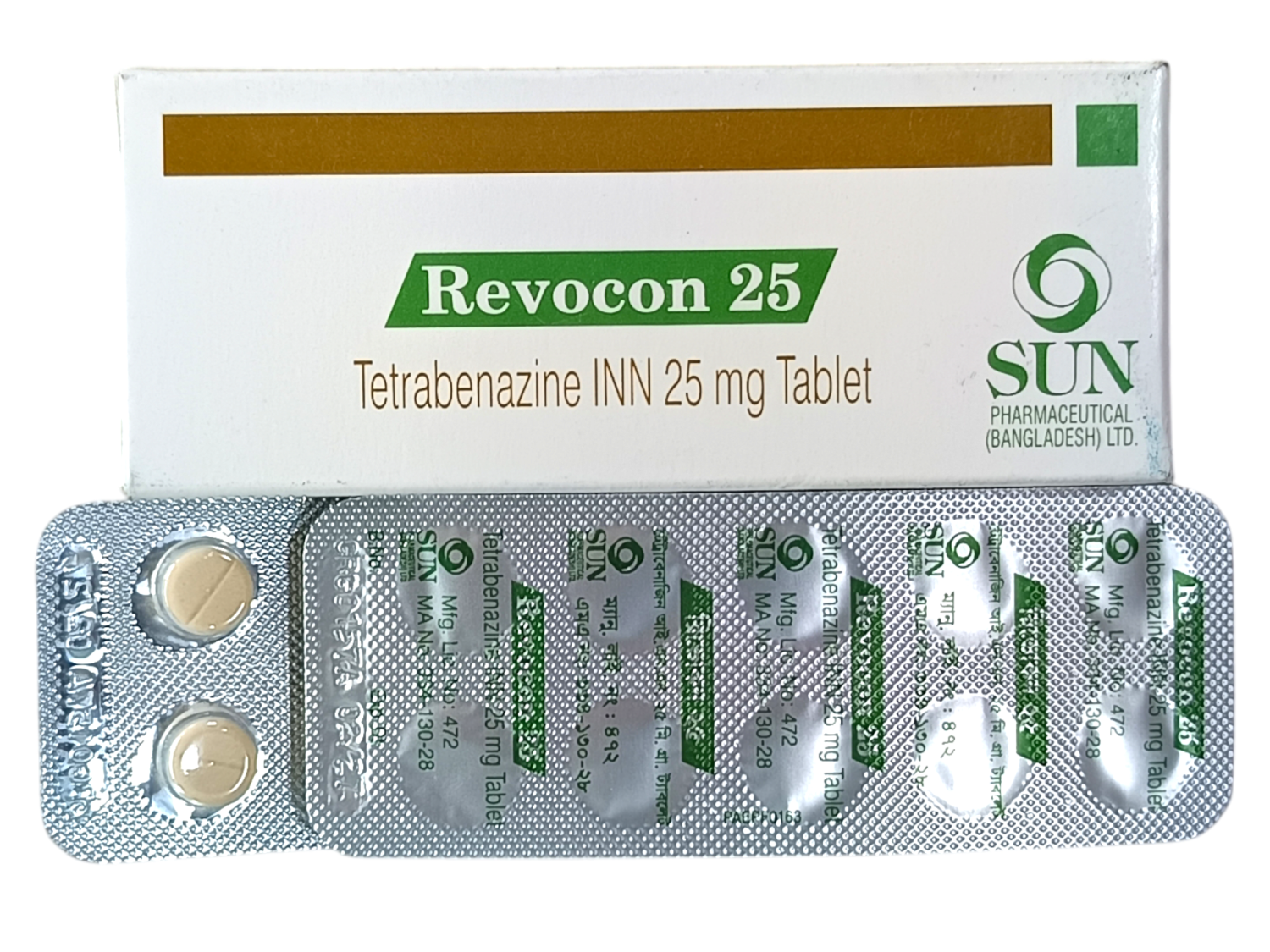 TAB : REVOCON 25MG