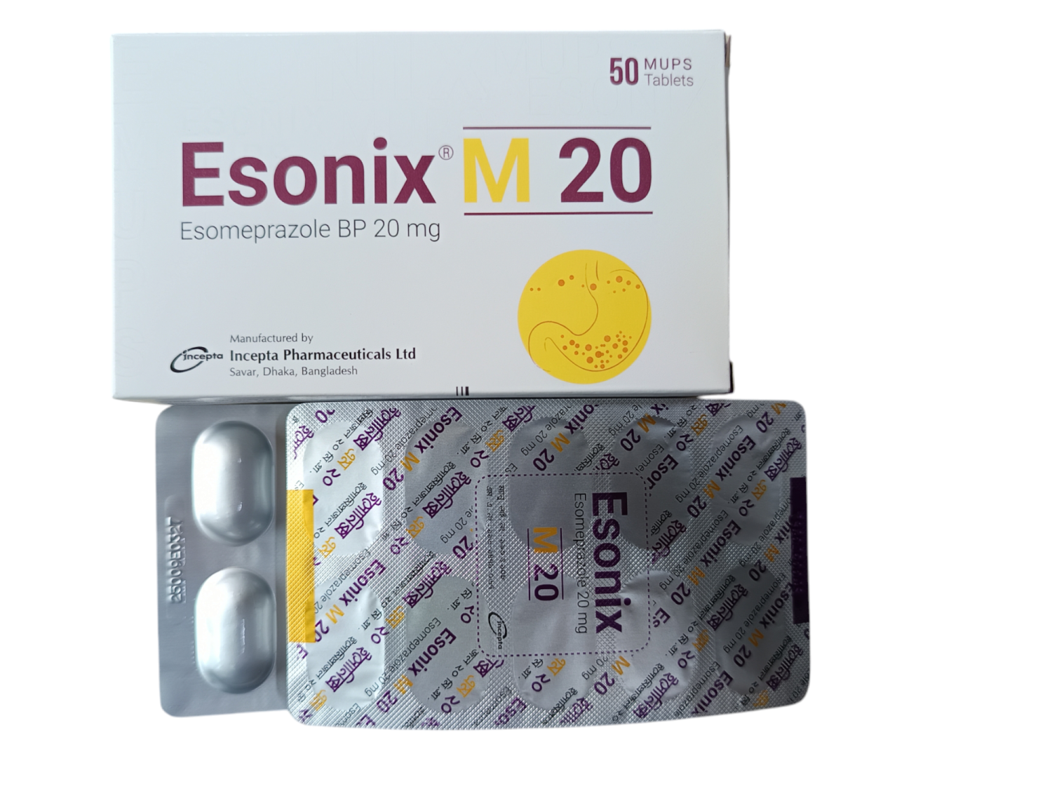 TAB: ESONIX M 20MG
