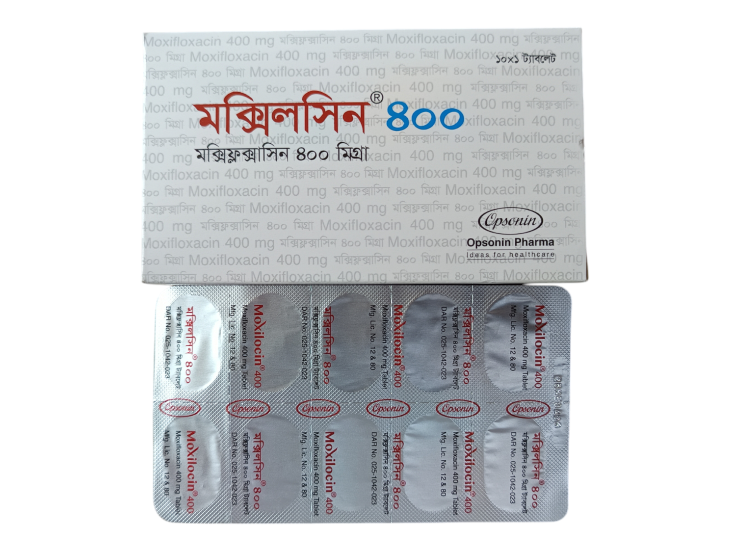 TAB: MOXILOCIN 400MG